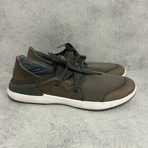 Olukai Miki Li Sneakers Sz 8.5‎ Deep Olive Green Comfort Walking Casual Basic